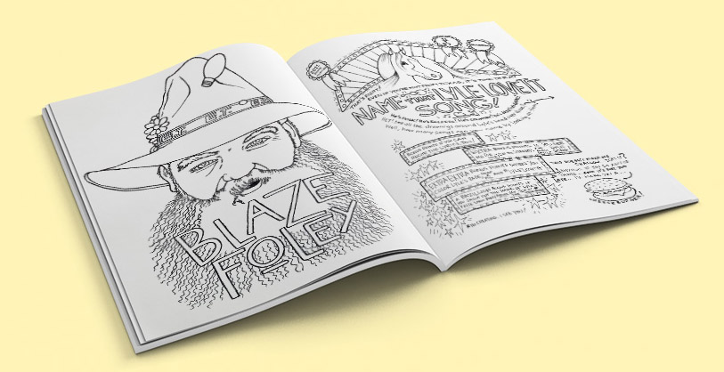 Download Texas Musicians Coloring Book By Sara Hickman